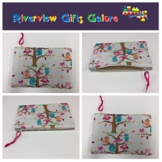 Zip Clutch / Purse / Bag / Pouch - Owls